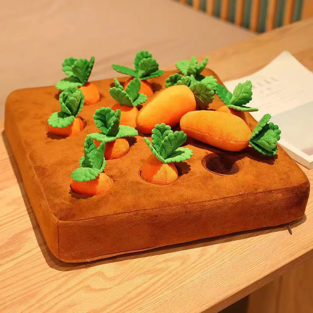Dog Puzzle Toy | Durable Interactive Carrot Design for Mental Stimulation | Engaging Pet Enrichment 2