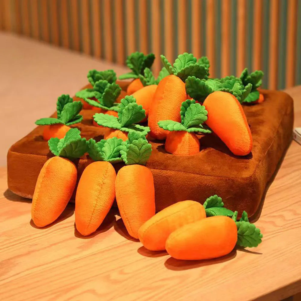 Dog Puzzle Toy | Durable Interactive Carrot Design for Mental Stimulation | Engaging Pet Enrichment 3
