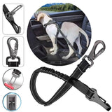 Dog Safety Gear Heavy Duty Nylon Dog Car Seat Belt | Adjustable Comfortable Restraint for Secure Travel 0