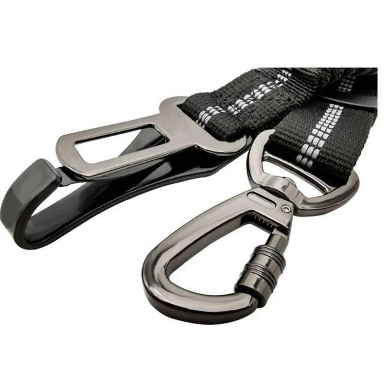 Dog Safety Gear Heavy Duty Nylon Dog Car Seat Belt | Adjustable Comfortable Restraint for Secure Travel 7