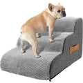 Dog Steps for Bed | High-Density Foam Dog Stairs | Soft and Sturdy Pet Steps for Easy Mobility
