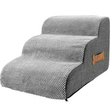 Dog Steps for Bed | High-Density Foam Dog Stairs | Soft and Sturdy Pet Steps for Easy Mobility 5