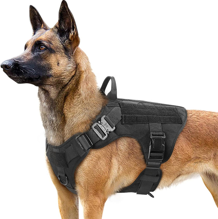 Dog Tactical Harness | Durable No-Pull Adjustable Vest for Large Breeds 0