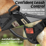 Dog Tactical Harness | Durable No-Pull Adjustable Vest for Large Breeds 3
