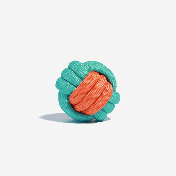 Dog Toy | Durable Braided Polypropylene Fetch Ball | Colorful Interactive Play Toy 0