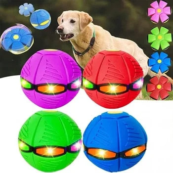 Dog Toy | Durable Interactive Flying Saucer Disc | Fun Fetch Toy for Aggressive Chewers 3