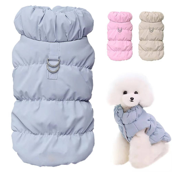 Dog's Cotton Winter Jacket | Cozy Two-Leg Design for Small and Medium Breeds 0