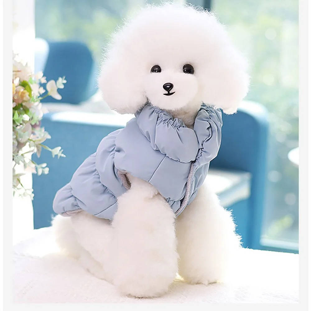 Dog's Cotton Winter Jacket | Cozy Two-Leg Design for Small and Medium Breeds 3