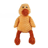 Dog's Durable Corduroy Plush Toy | Squeaky Fun Animal Chew Toy 13