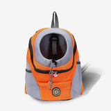Dog's Durable Fabric Backpack Carrier | Comfortable Outdoor Adventure Pack 0