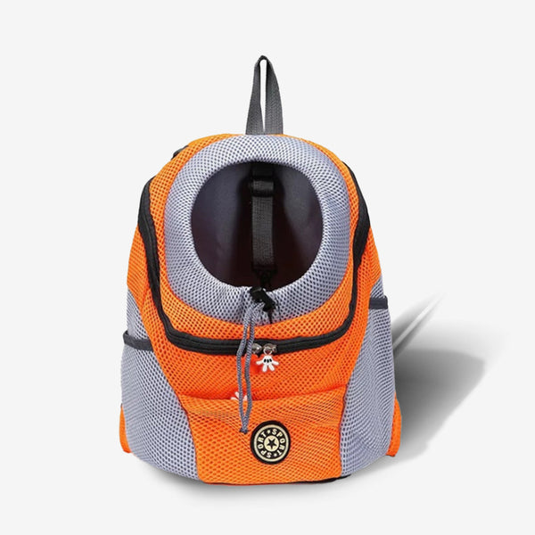 Dog's Durable Fabric Backpack Carrier | Comfortable Outdoor Adventure Pack 0