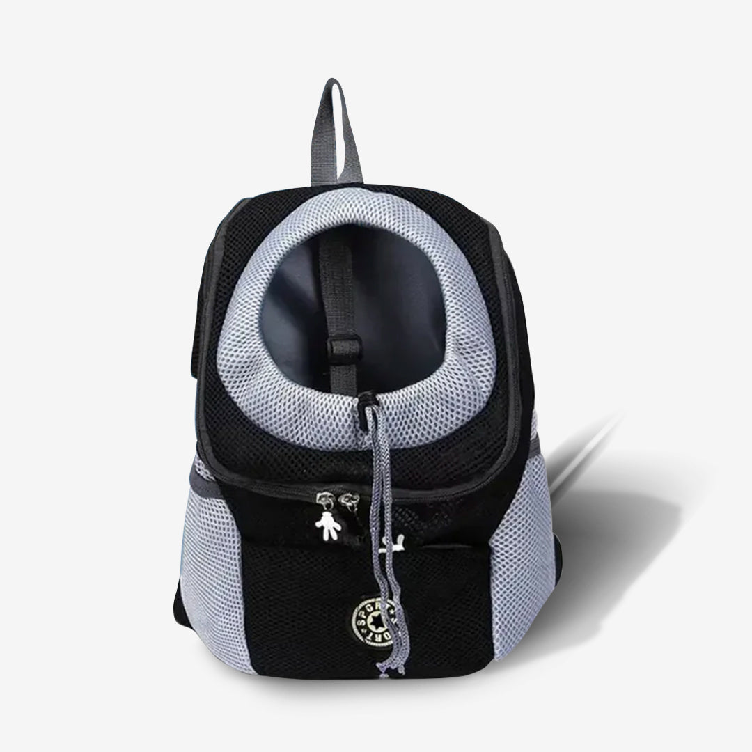 Dog's Durable Fabric Backpack Carrier | Comfortable Outdoor Adventure Pack 1