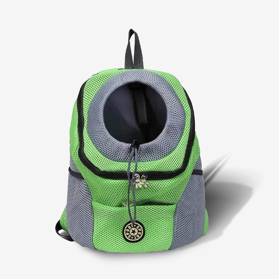 Dog's Durable Fabric Backpack Carrier | Comfortable Outdoor Adventure Pack 2
