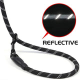 Dog's Durable Nylon Leash | Reflective Padded Handle for Comfort 3