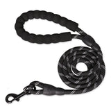 Dog's Durable Nylon Leash | Reflective Padded Handle for Comfort 5