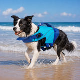 Dog's Durable Oxford Life Jacket | Comfortable Dog Swim Vest for Safety and Support 9