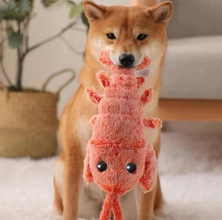 Dog's Interactive Plush Toy | Durable Engaging Lobster Design 0
