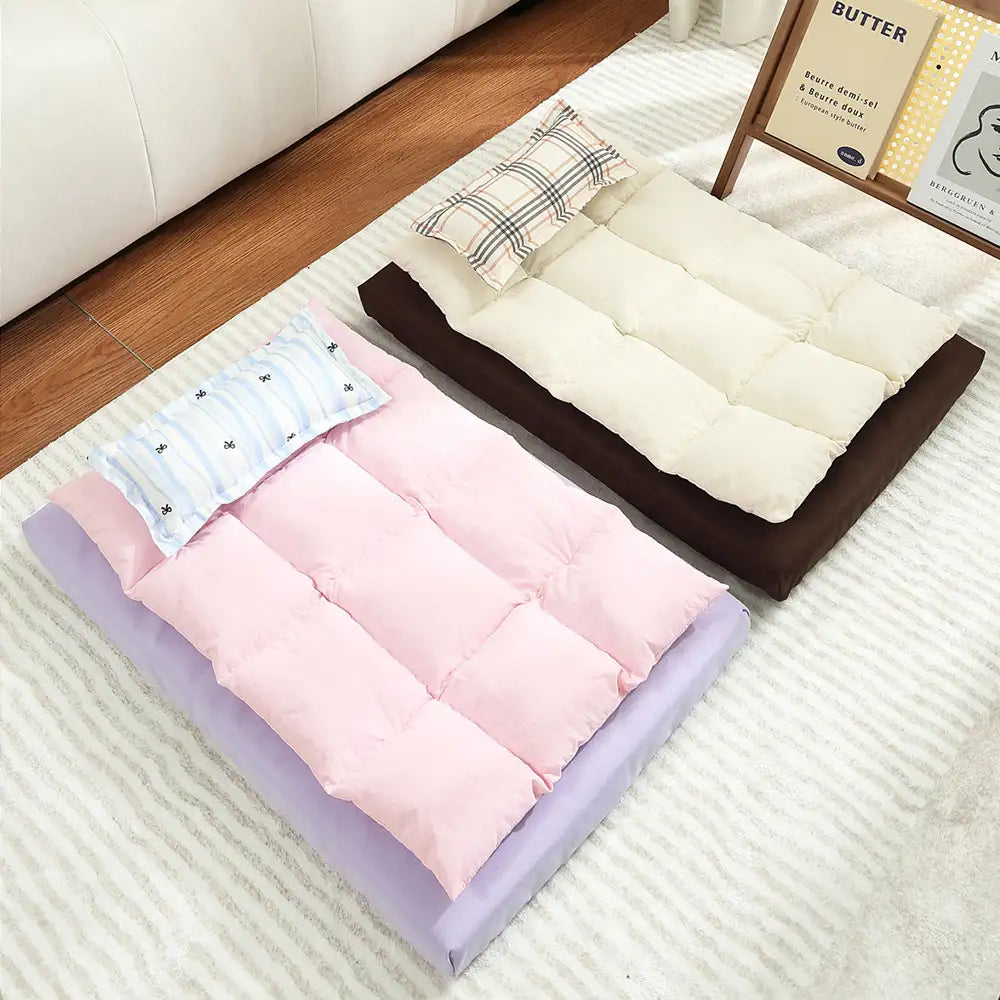 Dog's Multi-Functional Polyester Dog Bed | Comfortable Water-Repellent Cushion 2
