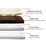 Dog's Multi-Functional Polyester Dog Bed | Comfortable Water-Repellent Cushion 3