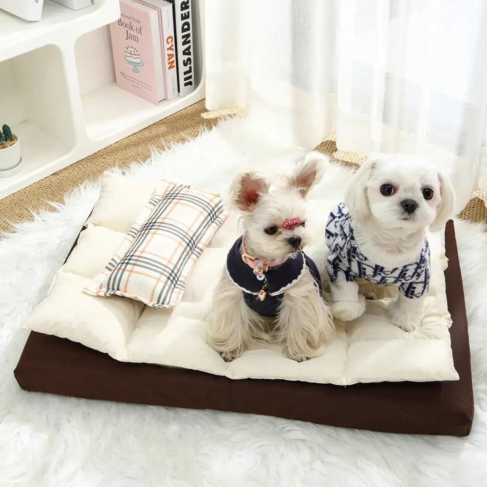 Dog's Multi-Functional Polyester Dog Bed | Comfortable Water-Repellent Cushion 6