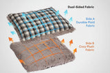 Dog's Plush Dual-Sided Calming Mat | Cozy All-Season Pet Bed 2