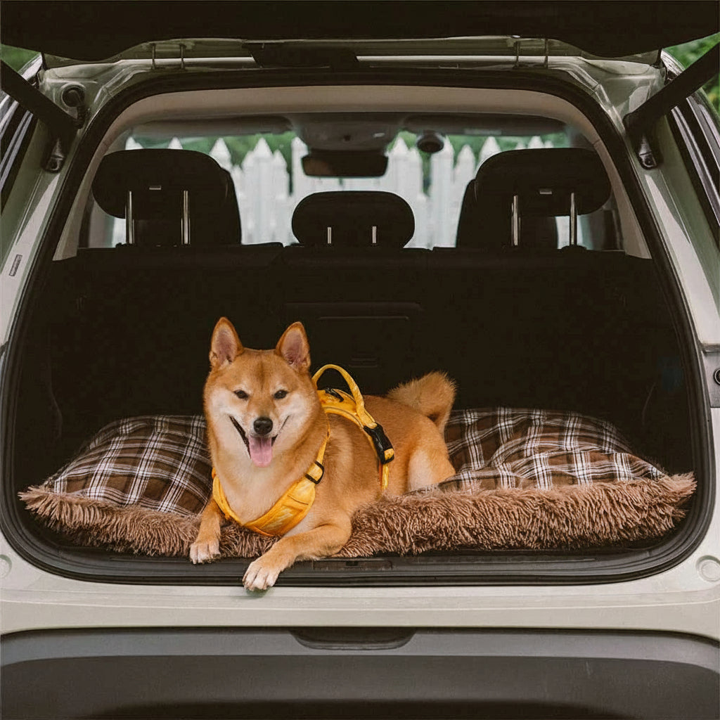 Dog's Plush Dual-Sided Calming Mat | Cozy All-Season Pet Bed 8