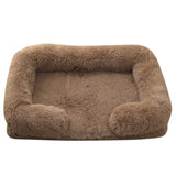 Dog's Plush Supportive Pet Bed | Soft Surrounding Comfort for Deep Sleep 10