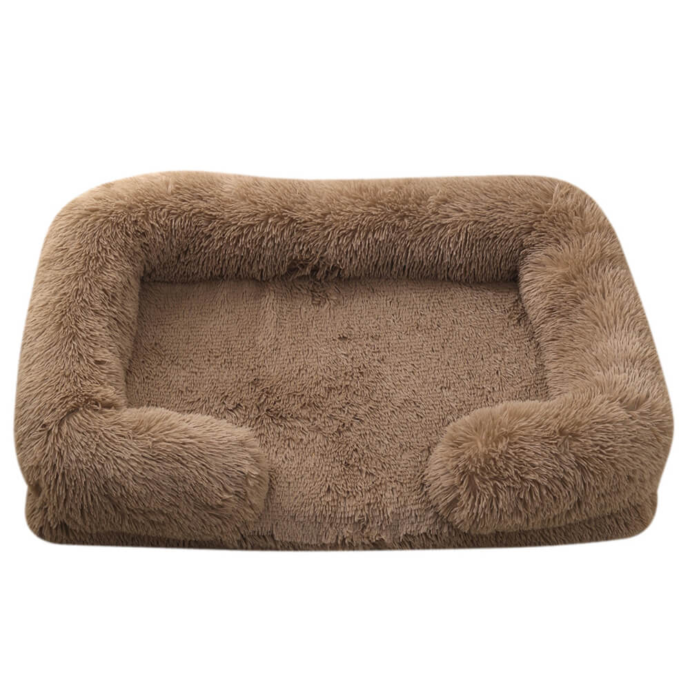Dog's Plush Supportive Pet Bed | Soft Surrounding Comfort for Deep Sleep 10