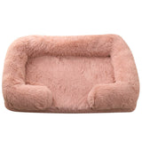 Dog's Plush Supportive Pet Bed | Soft Surrounding Comfort for Deep Sleep 11