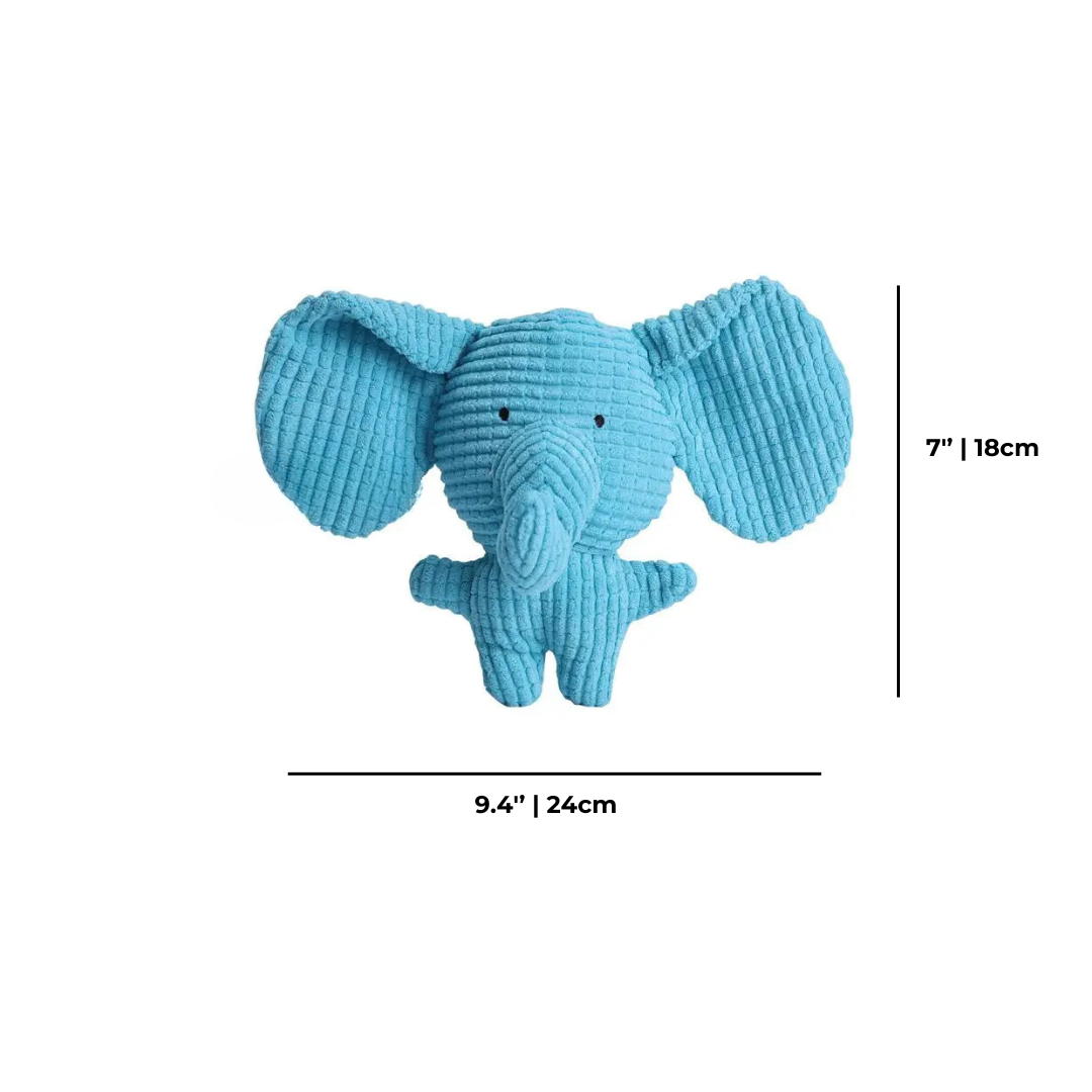 Dog's Plush Toy | Soft Chewable Elephant | Interactive Fun 1