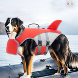 Dog's Shark-Themed Float Jacket | Adjustable Buoyancy Life Vest 1