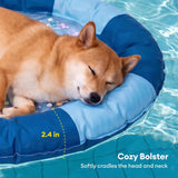 Dog's Water-Filled Cooling Mat | Soft PVC Summer Relief Bed 3