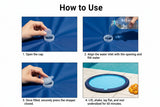 Dog's Water-Filled Cooling Mat | Soft PVC Summer Relief Bed 6