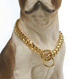 Durable Heavy-Duty Dog Collar | Solid Links for Strong Dogs | Long-Lasting Non-Adjustable Design 1