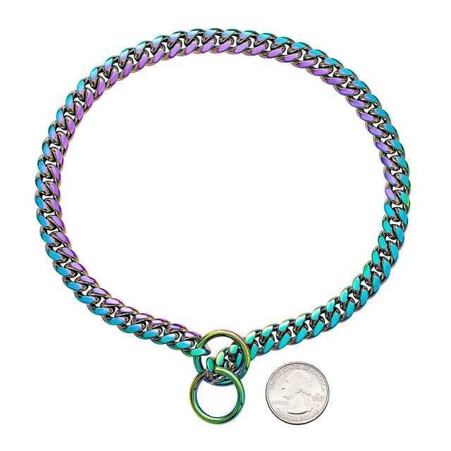 Durable Heavy-Duty Dog Collar | Solid Links for Strong Dogs | Long-Lasting Non-Adjustable Design 8