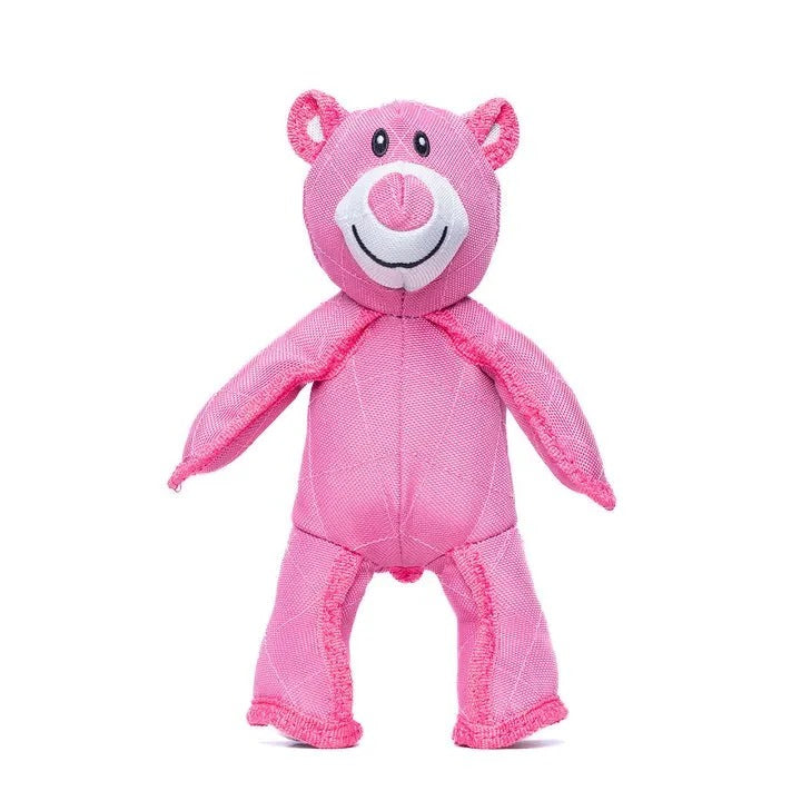 Durable Rubber Dog Toy | Chew-Resistant Bear Shape | Interactive Squeaky Plaything 1