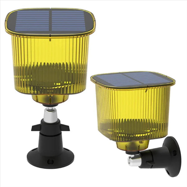 Eco-Friendly Solar Bird Deterrent | Intelligent Motion-Activated Sound and Light Repeller 0