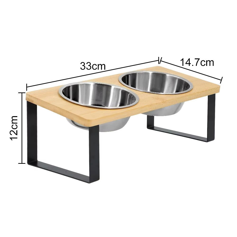 Elevated Cat Bowl | Stainless Steel Feeding Station | Modern Minimalist Design 4