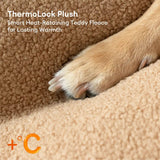 Extra Large Teddy Fleece Dog Bed | Washable Fluffy Rectangle Pet Bed 3