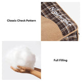 Extra Large Teddy Fleece Dog Bed | Washable Fluffy Rectangle Pet Bed 4