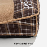 Extra Large Teddy Fleece Dog Bed | Washable Fluffy Rectangle Pet Bed 5