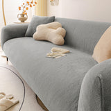 Ultra Soft Skin Friendly Plush Full Coverage Sofa Protector Stretch Couch Cover