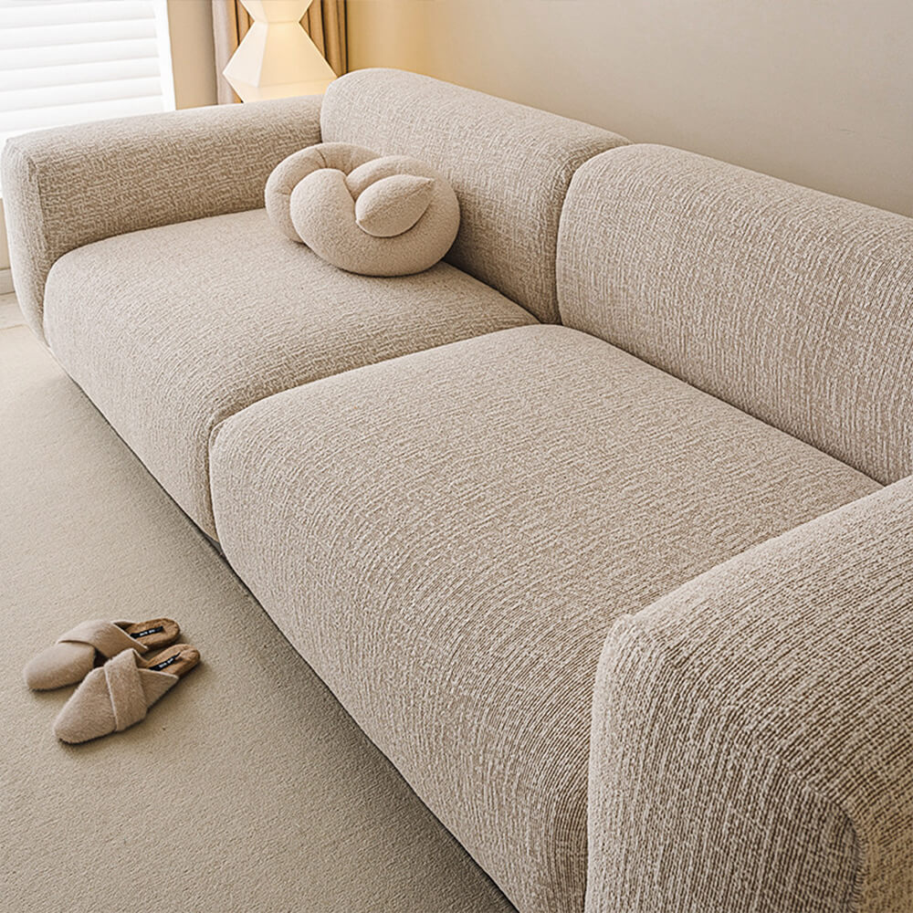 Elegant Chenille All-Seasons Anti-Scratch Sofa Full Wrap Stretch Sleek Couch Cover