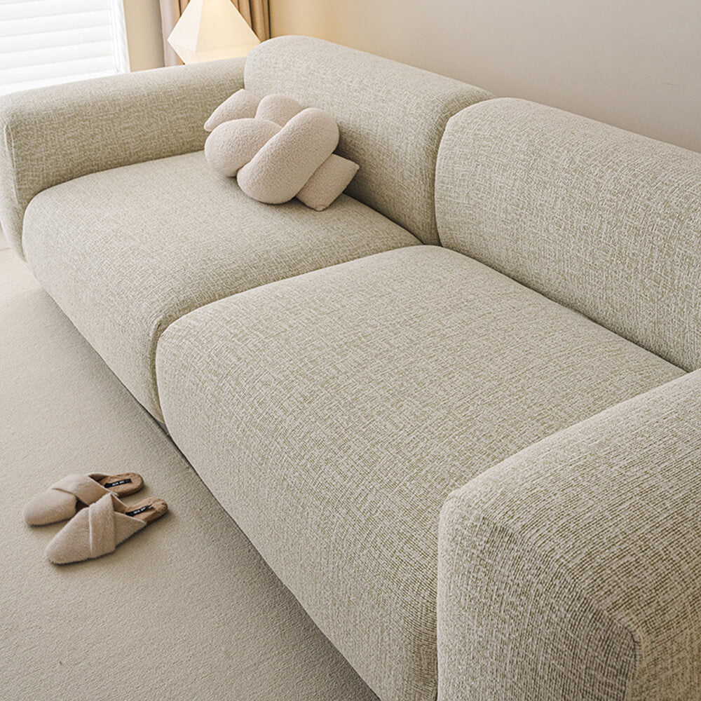 Elegant Chenille All-Seasons Anti-Scratch Sofa Full Wrap Stretch Sleek Couch Cover