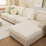 Modern Geometric Stretch Full-Wrap Magic Sectional Durable Couch Cover