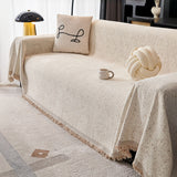 Modern Minimalist Chenille Full Coverage Anti-Cat Scratch Silky Couch Cover