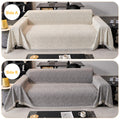 Modern Minimalist Chenille Full Coverage Anti-Cat Scratch Silky Couch Cover