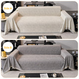 Modern Minimalist Chenille Full Coverage Anti-Cat Scratch Silky Couch Cover
