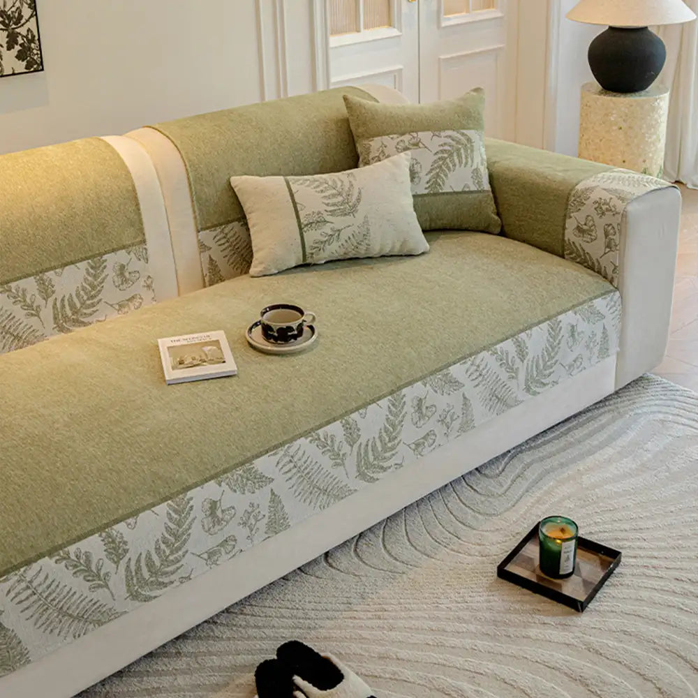 All-Season Breathable Chenille Comfortable Non-Slip Waterproof Couch Cover