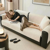 All-Season Breathable Chenille Scratch-Resistant Sofa Protection Comfy Couch Cover